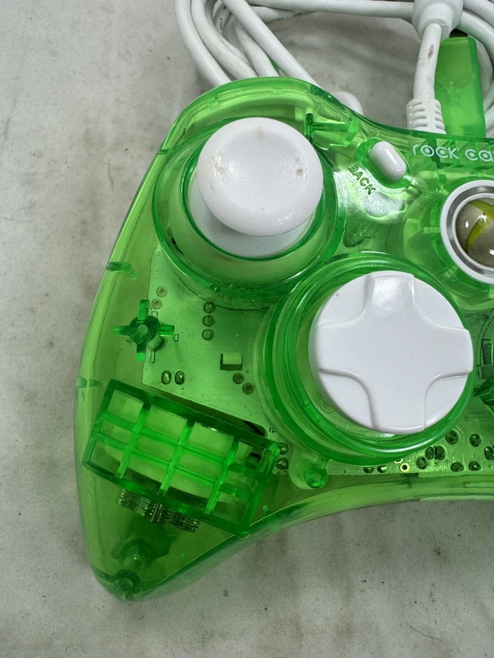 Lime Green PDP Rock Candy Microsoft XBOX 360 Wired Controller - Image 4 of 4