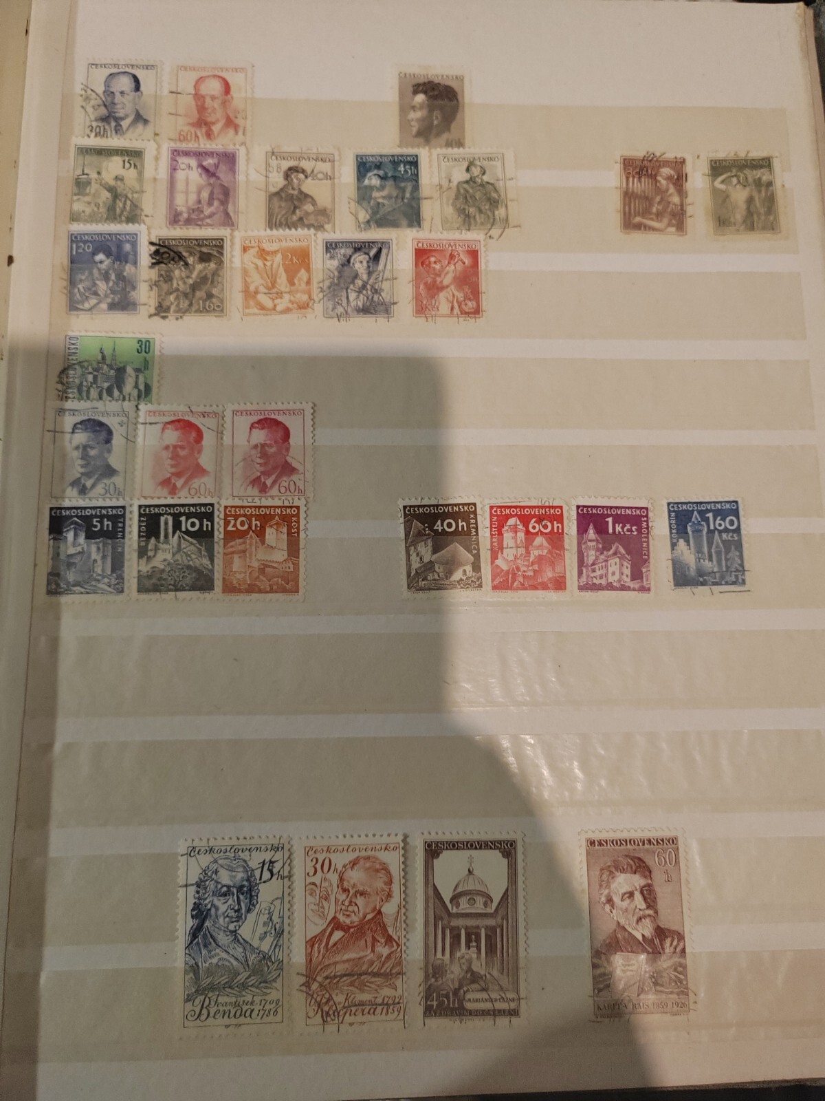 Timbres de Tchécoslovaquie Grands Formats - Tchécoslovaquie