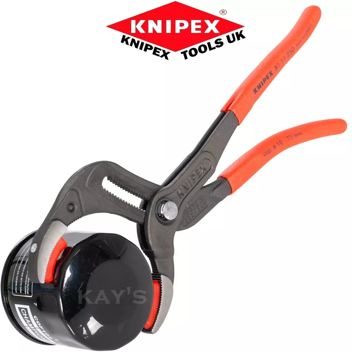 Knipex 10 in. Soft Jaw Pliers