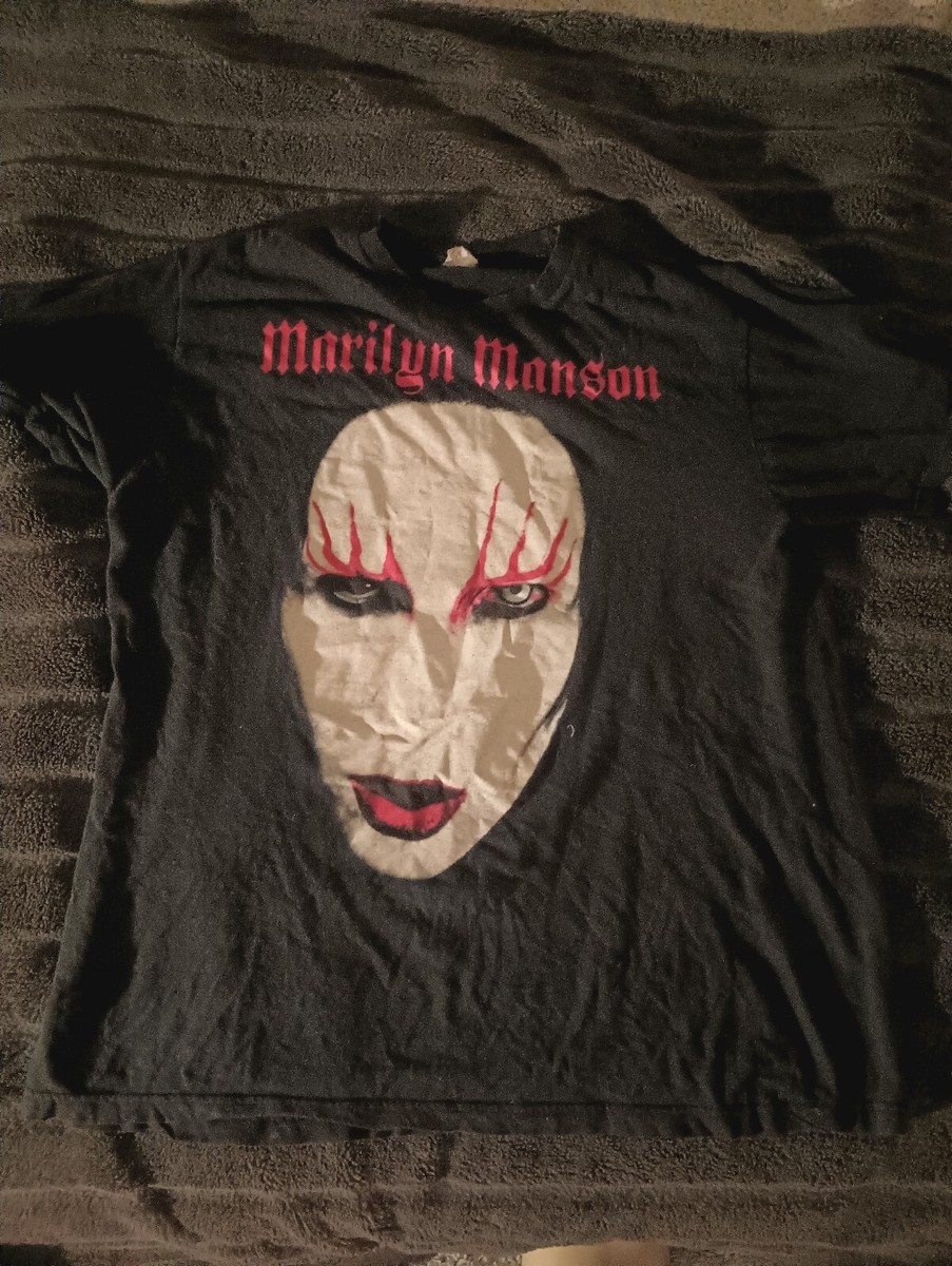 Marilyn Manson Xl T Shirt Bay Island | eBay