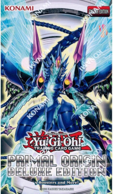 YUGIOH PRIMAL ORIGIN DELUXE EDITION BOOSTER BOX Game *New Factory Sealed * 