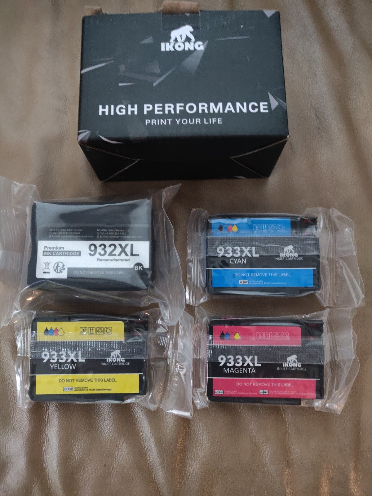 Printer Ink Cartridges 932XL 933XL-image