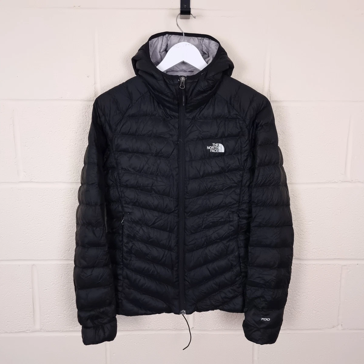 THE NORTH FACE 700 Down Jacket Womens Small Puffer Lightweight Hooded Insulated