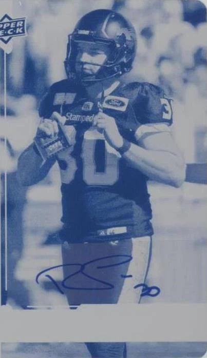 Printing Plate Cyan Autographs