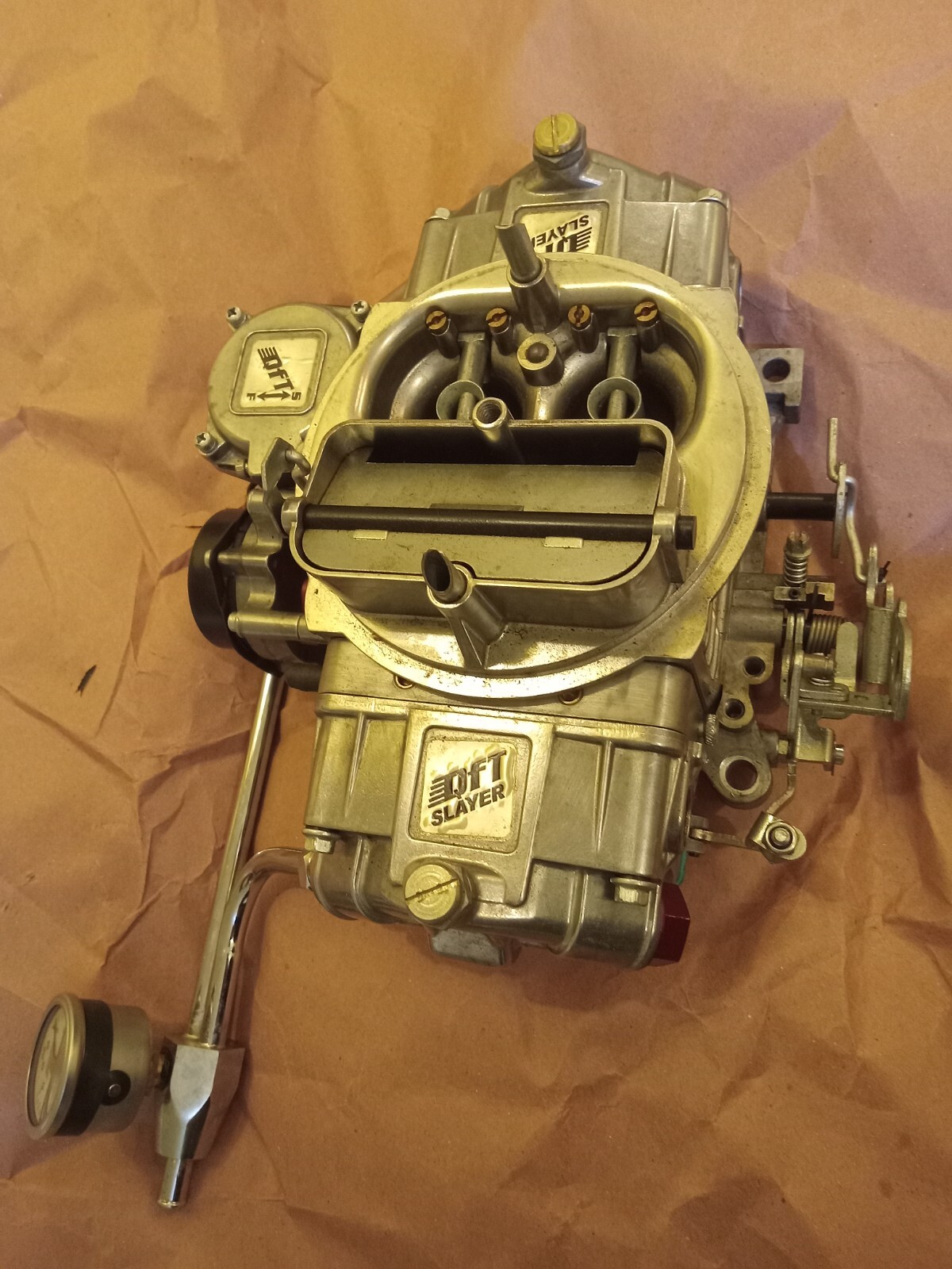 Quick Fuel SL600VS Slayer Series 600 CFM 4 Barrel Vac Secondary Electric Choke eBay