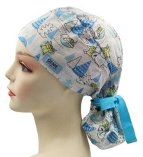 Movie Ponytail Scrub Cap Doctor Theatre Nurse Hospital Anaesthetist