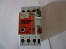 Sprecher + Schuh KTA3-25 Motor Starter (2.6 to 4.0  Amp) 