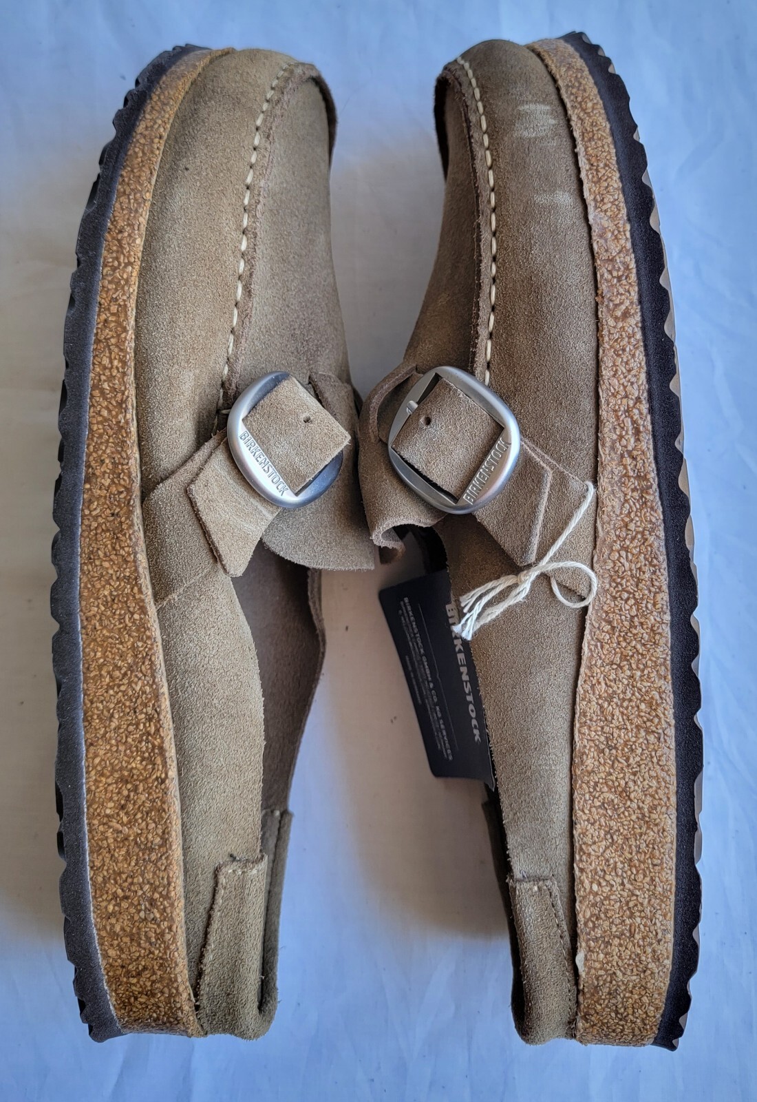Birkenstock Buckley Gray Taupe Suede Narrow image 5
