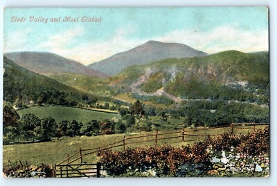 POSTKARTE LLEDR VALLEY & MOEL SIABOD - SNOWDONIA