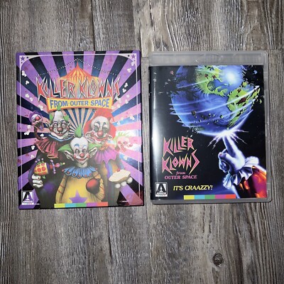 Killer Klowns from Outer Space 1988 Blu Ray Limited Arrow 