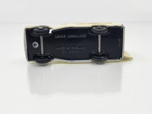 Lomas Ambulance 🔥 "Matchbox" Series No. 14 Made in England By Lesney - Picture 7 of 7