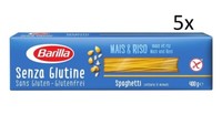 5X Barilla Spaghetti 400G Senza Glutine Glutenfrei Pasta Nudeln