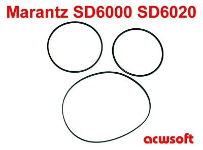  Riemen Belts for Marantz SD-6000 SD-6020 SD 6000 SD 6020