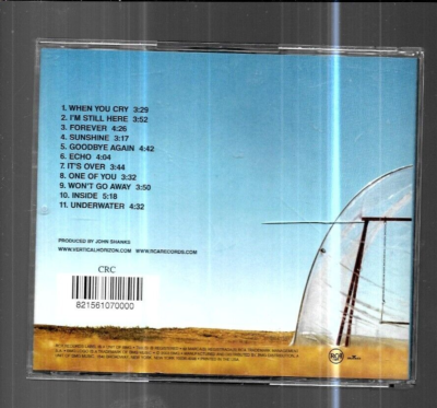 GO by VERTICAL HORIZON (Audio CD, 2003, RCA) | eBay