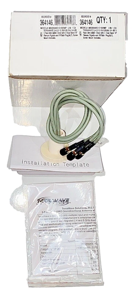 Dual-Band Ceiling-Mount MIMO Wi-Fi Antenna for Enterprise WLAN Access Points - Image 3 of 4