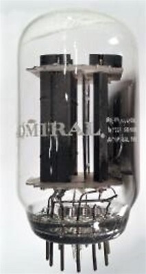 6LU8 TUBE ADMIRAL TESTED & BOXED VINTAGE COMMERCIAL SURPLUS