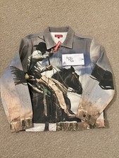 New SS17 Supreme Jim Krantz Extra Large Cowbo...