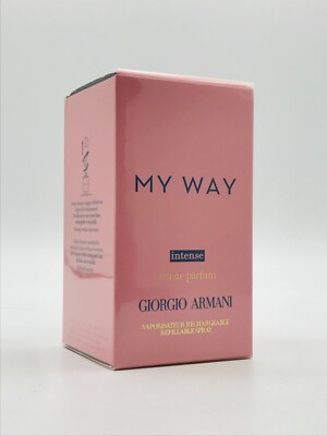 Giorgio Armani My Way Intense Women Parfum Spray 1.7 oz 50 ml New