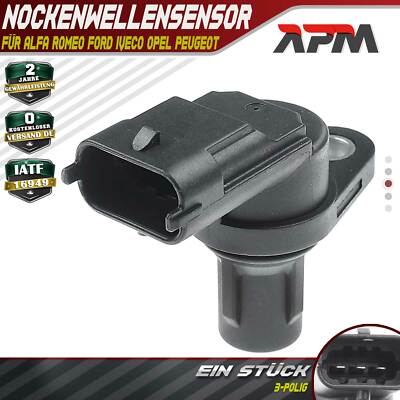 Sensor Nockenwellenposition Impulsgeber für Alfa Romeo Ford Iveco Opel Peugeot