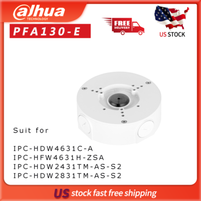 Dahua IPC-HDW4631C-A Wall Mount Bracket PFA130-E Waterproof For