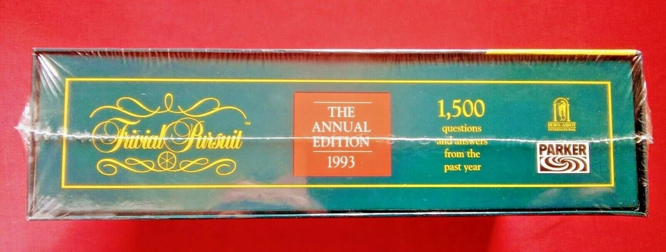 TRIVIAL PURSUIT - 1993 - THE ANNUAL EDITION - VINTAGE - NEW & SEALED - TRACKED - Image 3 of 3