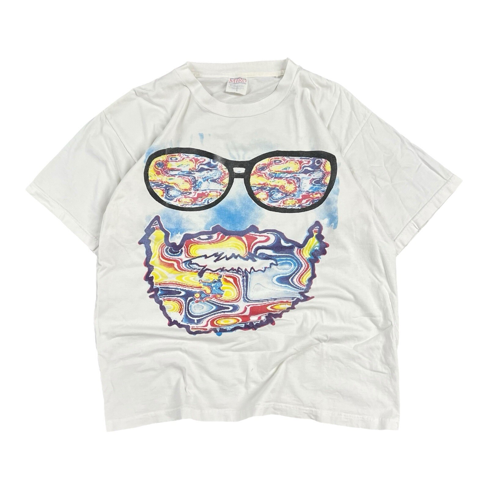 Vintage 90s Jerry Garcia Grateful Dead Fractal Psychedelic Band Shirt Large