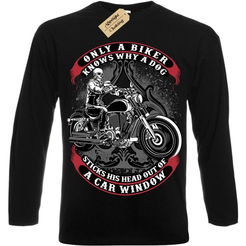biker full sleeve t shirt