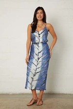 River + Sky Ariel Satin Bias Skirt Kailani Medium made in the USA