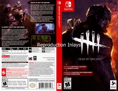 Dead By Daylight Switch Replacement Case