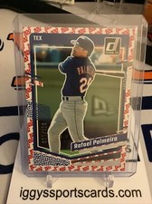 Rafael Palmeiro 51/100 ONE HUNDRED 2023 Panini Donruss Baseball Texas Rangers