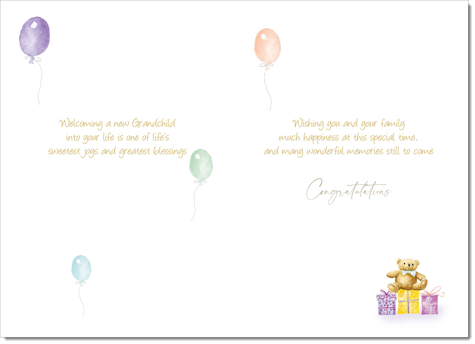 Doodlecards On The Birth Of Your First Grandchild New Grandparents