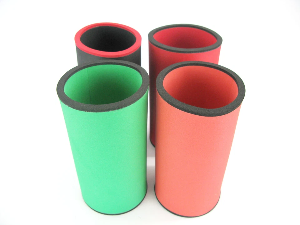 4er Set Getränkekühler für 0,5L Flaschenkühler - Bierkühler - Neoprenkühler Neu - Bild 3 von 4