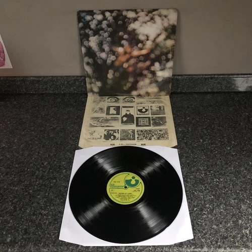 LP VINYL PINK FLOYD ALBUM OBSCURED BY CLOUDS SHSP 4020 UK 1ST PRESS A2/B2 EX+/EX