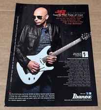 Pubblicità stampa Ibanez Guitars - JOE SATRIANI - JS2400WH - 2011