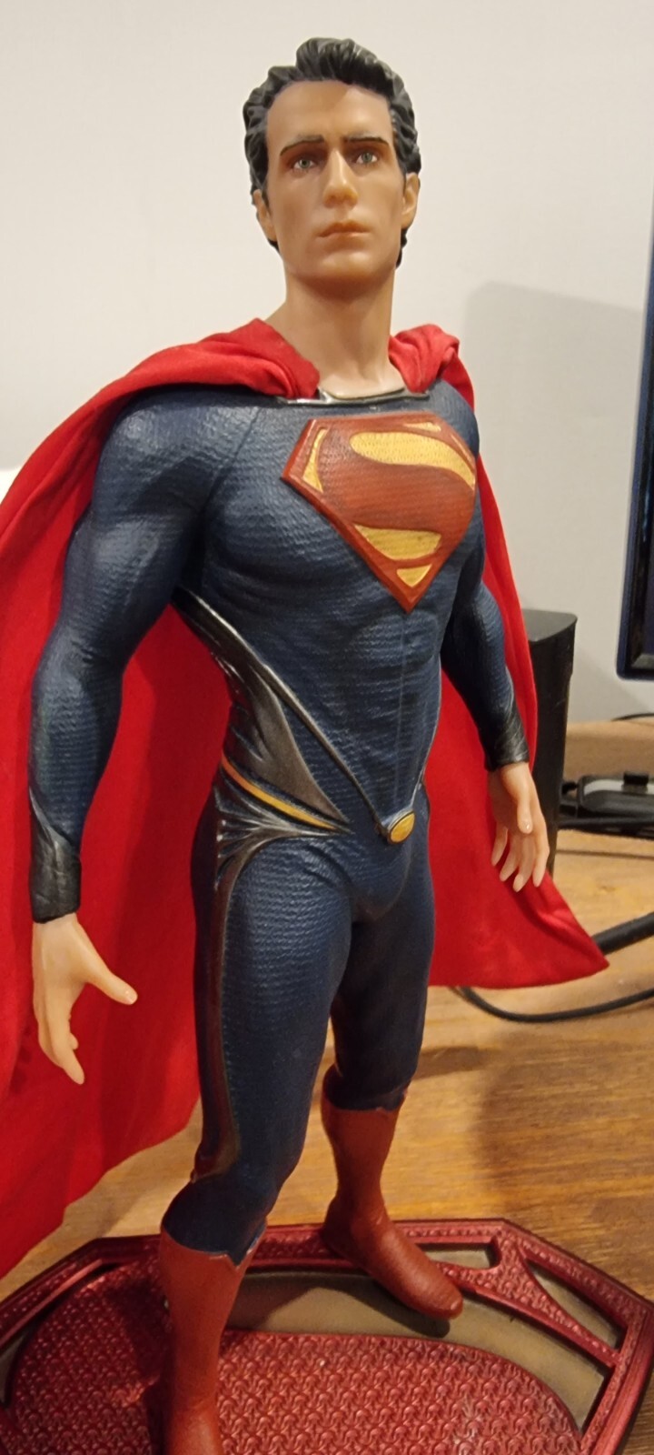 DC Comics Collectables Man of Steel Superman & General Zod Statues eBay