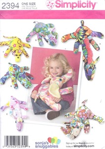 stuffed hippo pattern