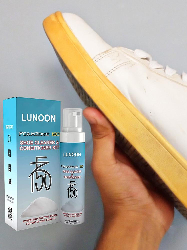 Shoe Cleaner Kit Foamzone 150 Shoe Cleaner Remove Stain, Dirt, and