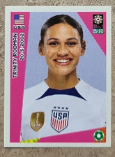 Panini 2023 FIFA Women's World Cup - Trinity Rodman - USA - #322