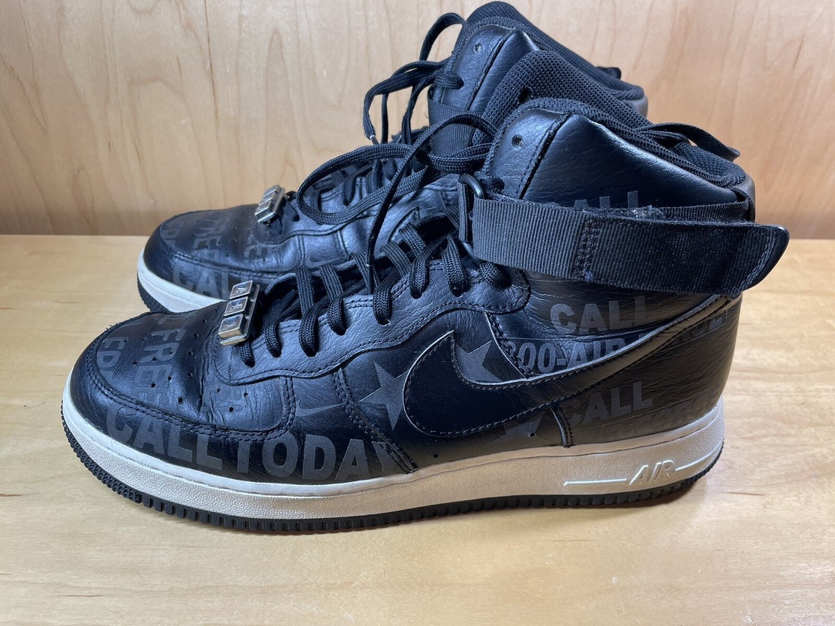 Nike Air Force 1 High '07 PRM Black Toll Free CU1414-001