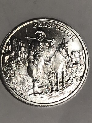 Prospector 1 oz .999 Silver Round From Provident - Tube Fresh | eBay