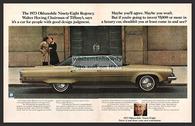 1973 OLDSMOBILE Ninety-Eight Regency 4-door Hardtop Sedan at