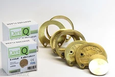 Dental Lab Flask | Bronze Denture Press Compress  | Kit 1 Upper + 1 Lower DENTQ