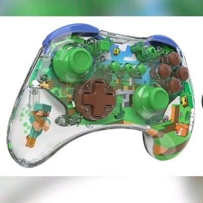 PDP REALMz  Wireless Controller: Minecraft Forest Biome. Switch. Brand New RARE!