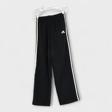 Adidas Men's Essentials Warm-Up Open Hem 3-Stripes Track Pants Size Small