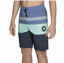 NWT   Hurley Boys Swim Shorts Size 5/6 4-Way Stretch Drawstring