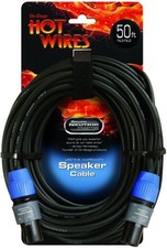 Hot Wires Speakon to Speakon Speaker Cables - 50 Feet