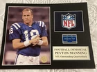 Peyton Manning Autographed signed 5x7 Photo In a 8x10 Matt with COA. HOF