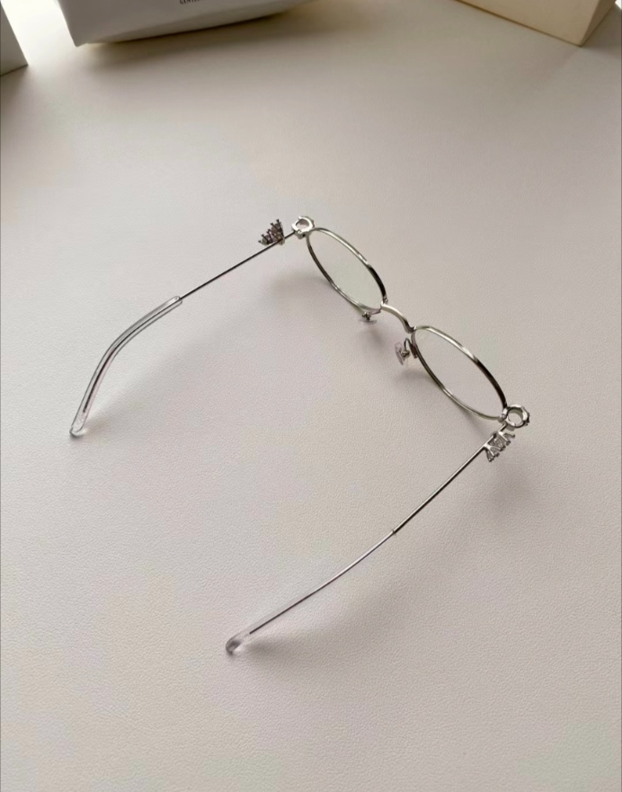 Gentle Monster Carat 02 Sunglasses Silver/Clear With Case New | eBay