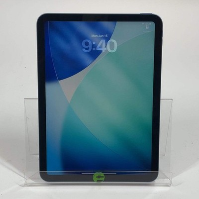 Broken WiFi Only Apple iPad 10th Gen 64GB Blue MPQ13LL/A Read