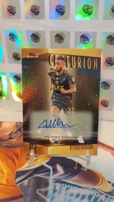 Kellyn Acosta 001/100 First Print Auto Topps Chrome MLS Centurion LAFC Los Angel